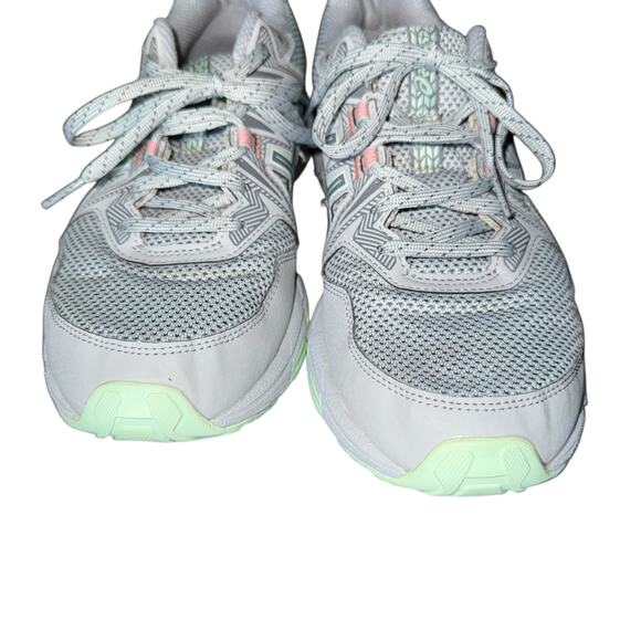 ASICS Gel Venture 8 Athletic Trail Women’s Size 9.5 Grey/Green 1012B230 - Picture 5 of 14